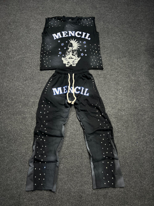 Mencil Aura Tracksuit Sweatpants Full Set