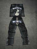 Mencil Aura Midnight Ice Full Tracksuit in Sweatpants