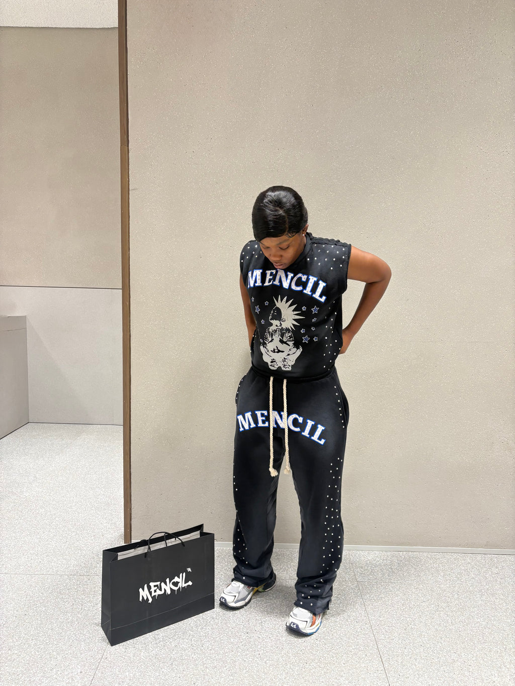 Mencil Aura Midnight Ice Sweatpants