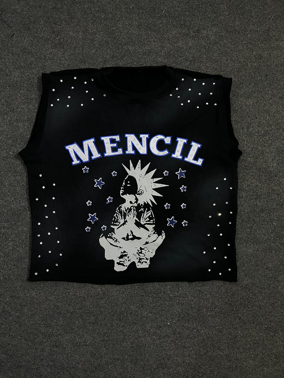 Mencil Aura Midnight Ice Sleeveless Shirt