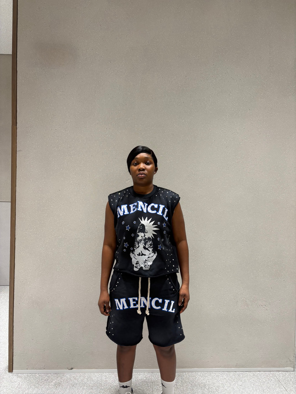 Mencil Aura Midnight Ice Full Tracksuit in Shorts