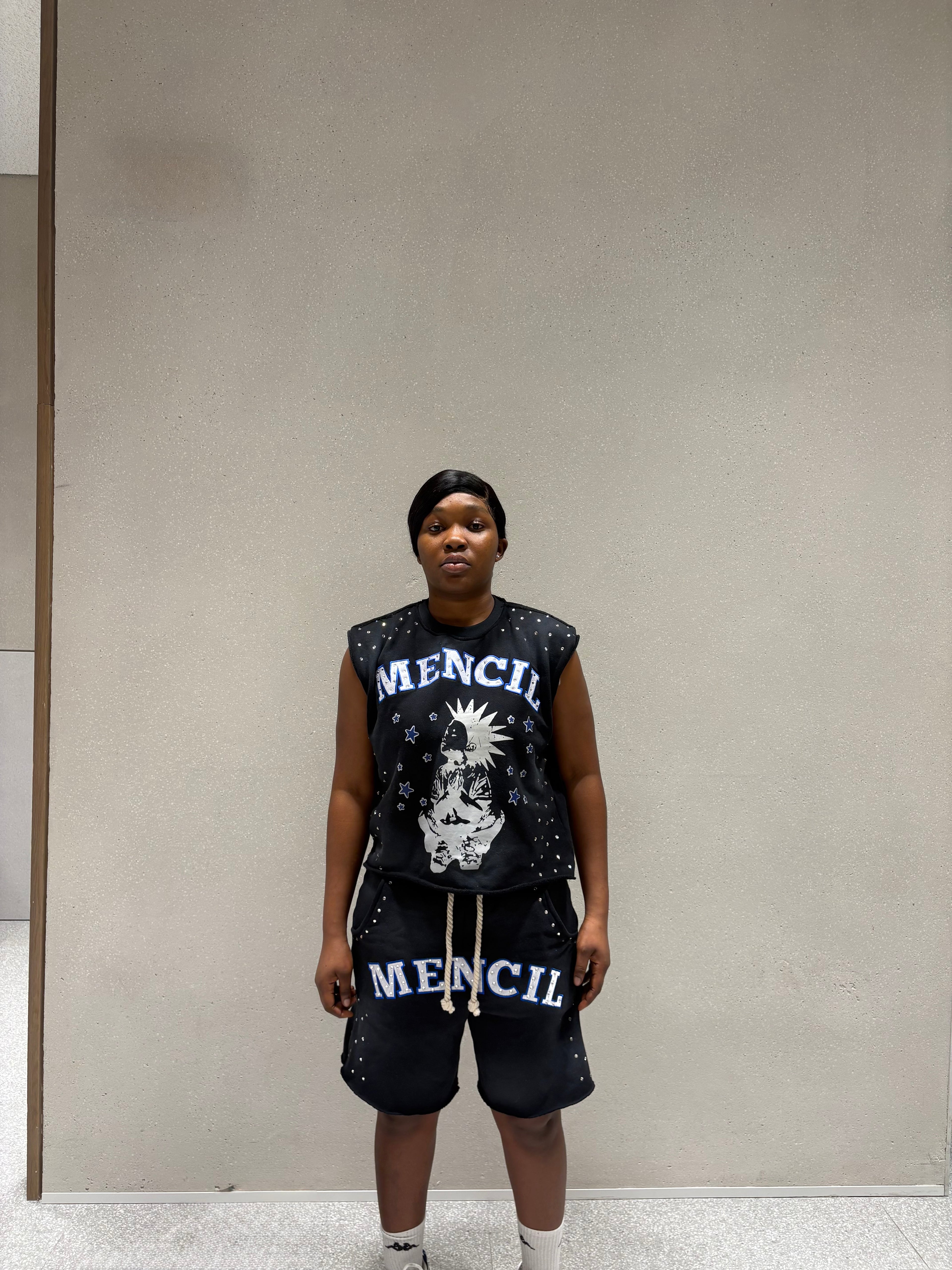 Mencil Aura Midnight Ice Full Tracksuit in Shorts