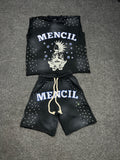 Mencil Aura Midnight Ice Full Tracksuit in Shorts