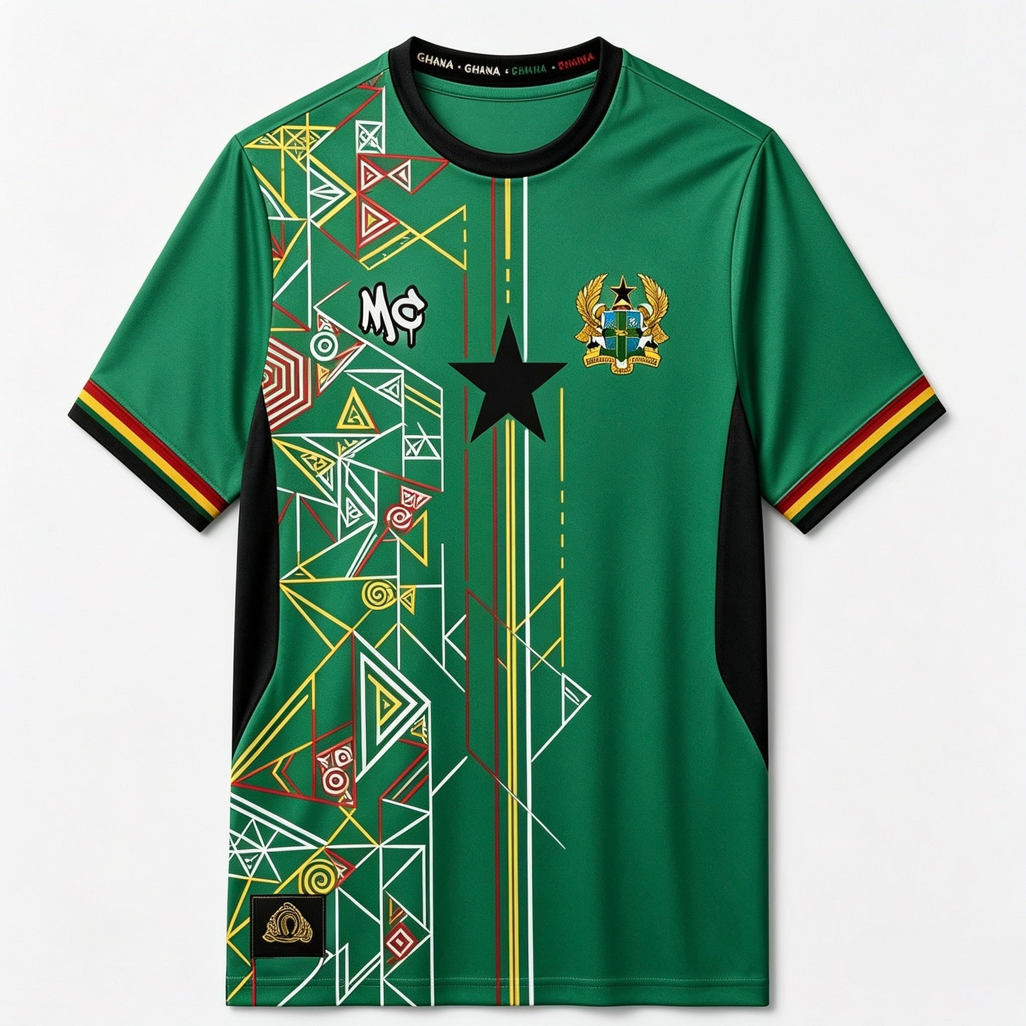Mencil X Ghana Jersey Green Pre Oder