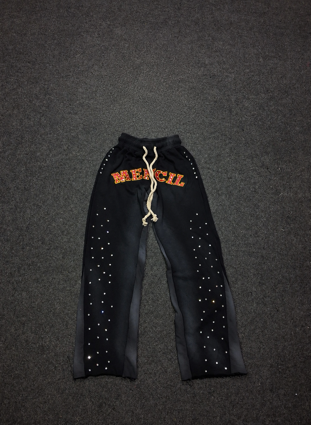 Aura Velvet Gold Sweatpants