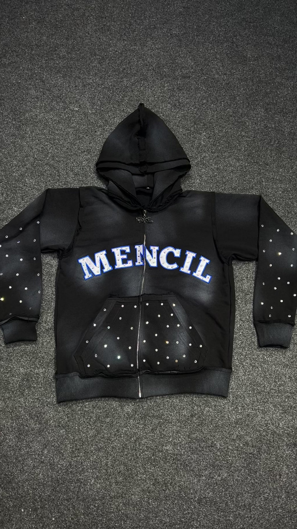 Mencil Aura Midnight Ice Double Hoods Hoodie